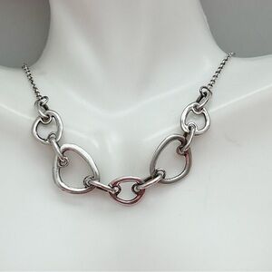 New Madison Studio Geometric Sterling Silver Necklace